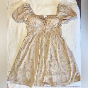 Blu Pepper Floral Corset Top Dress Women’s Medium